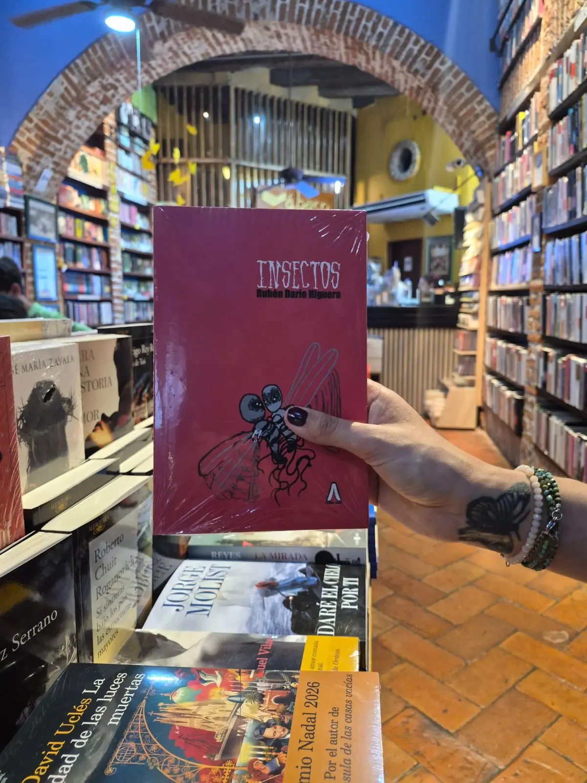 Presentación de libros con autores